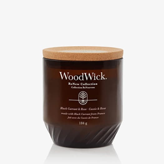 WoodWick Medium ReNew Candle - Black Currant & Rose