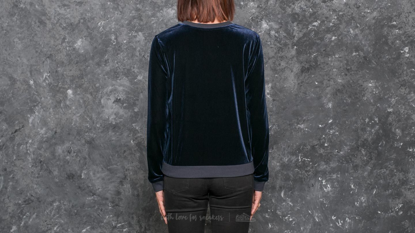 Hoodies en truien adidas Velvet Sweatshirt Legend Ink
