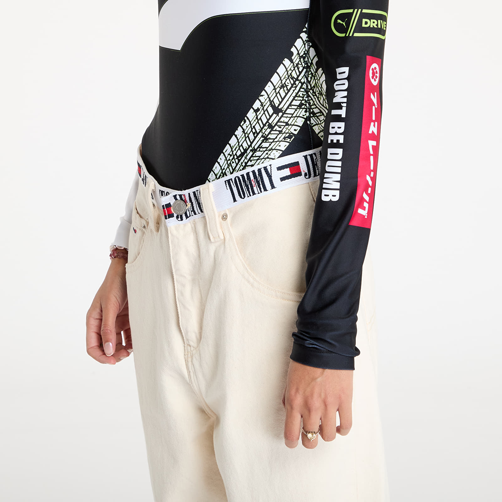 T-shirts PUMA X A$AP Rocky Tire Body Suit Puma White