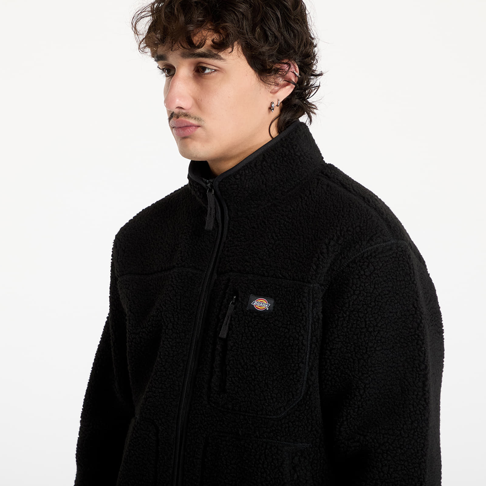 Hanorac Dickies Mount Hope Fleece Sweatshirt Black - 1 | YEO