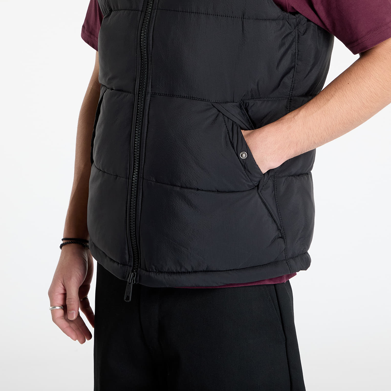 Pánské vesty Dickies Waldenburg Vest Black