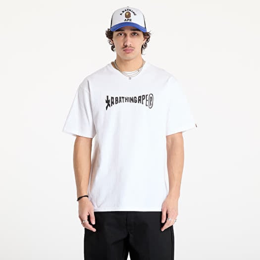 A BATHING APE Souvenir Dragon Tee White