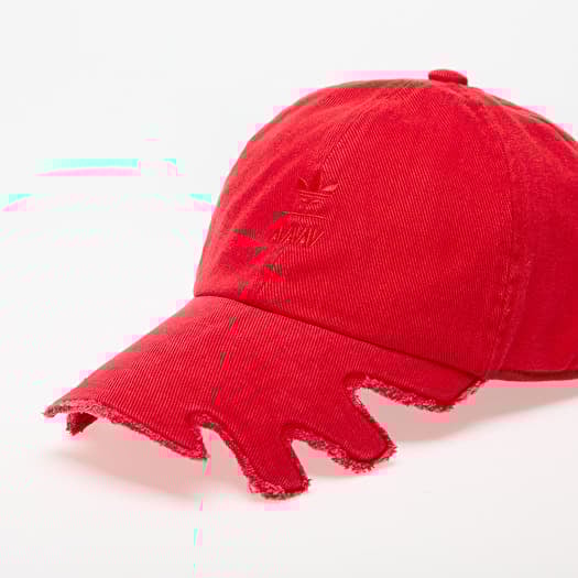 ★送関込み★ Adidas Originals AVAVAV slashed Cap Caps adidas x AVAVAV Slashed Cap Better Scarlet | Footshop