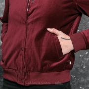 Vans windbreaker burgundy outlet