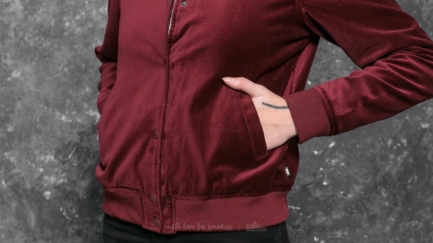 Jackets Vans Uptown Jacket Burgundy Footshop