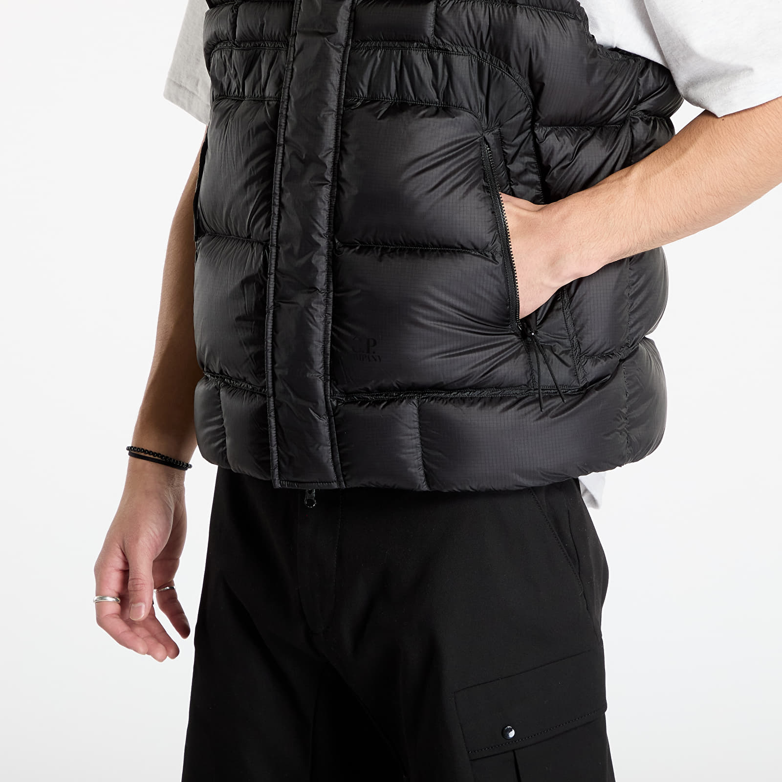 Mellények C.P. Company D.D. Shell Down Vest Black