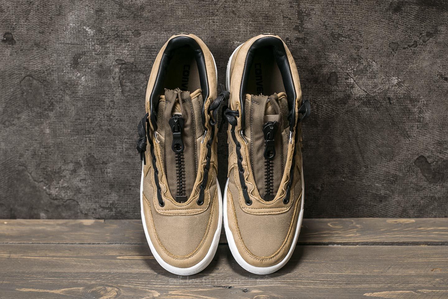Pánské tenisky a boty Converse Fastbreak Mid Boa/ Antique Brown/ White