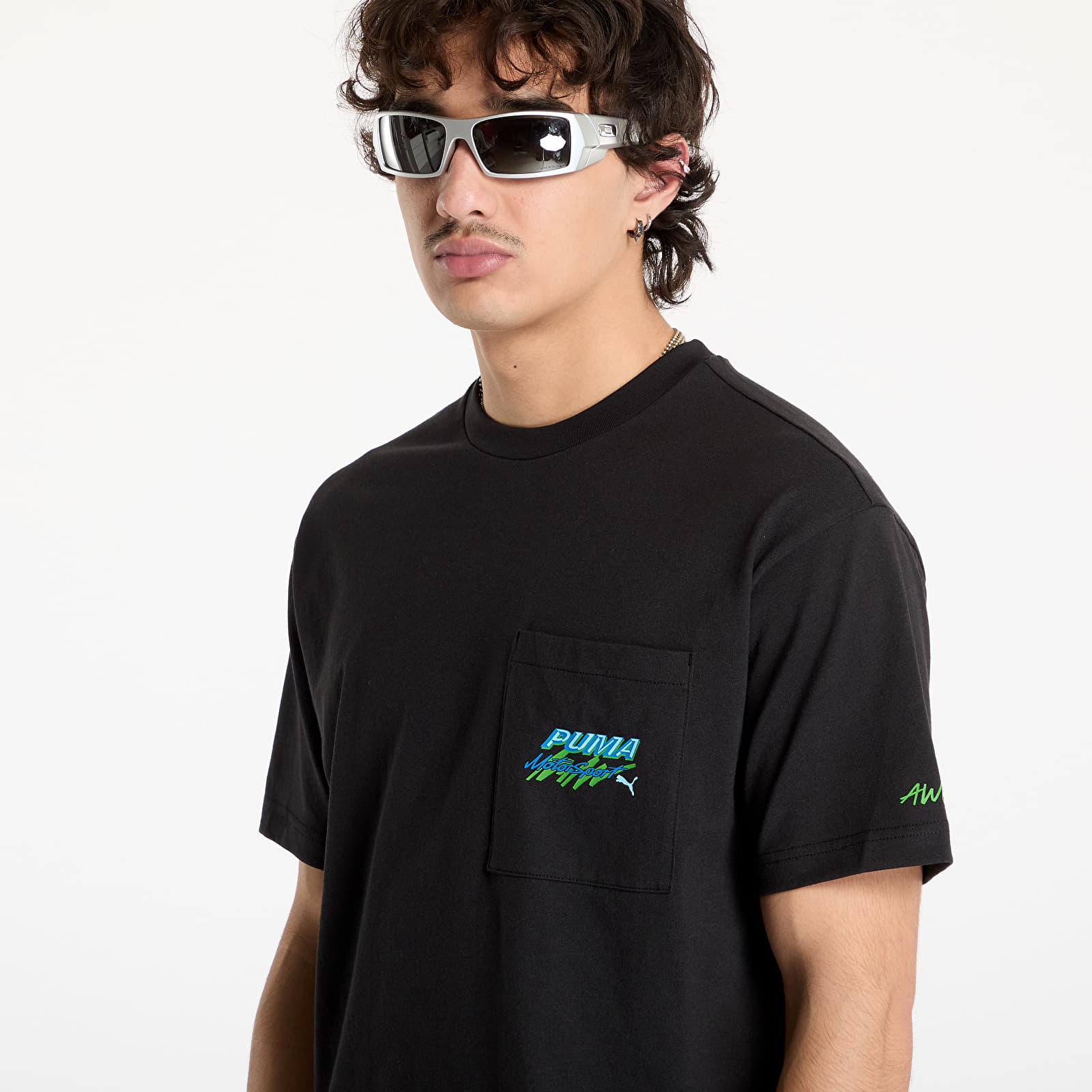 Férfi pólok PUMA X A$AP ROCKY Pocket T-Shirt Puma Black