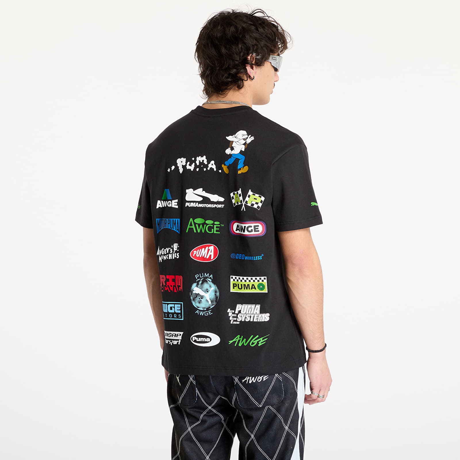 Férfi pólok PUMA X A$AP ROCKY Pocket T-Shirt Puma Black