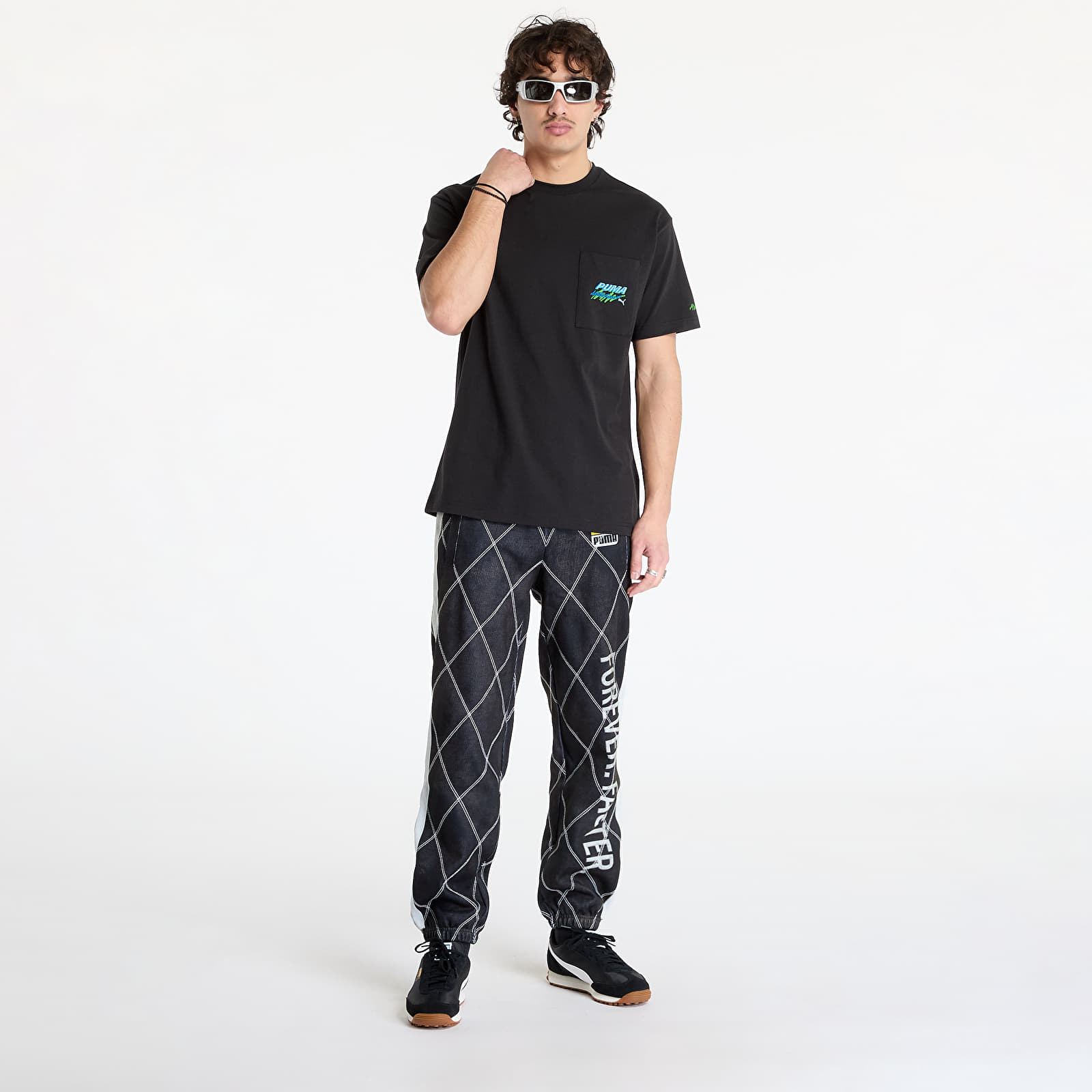 Férfi pólok PUMA X A$AP ROCKY Pocket T-Shirt Puma Black
