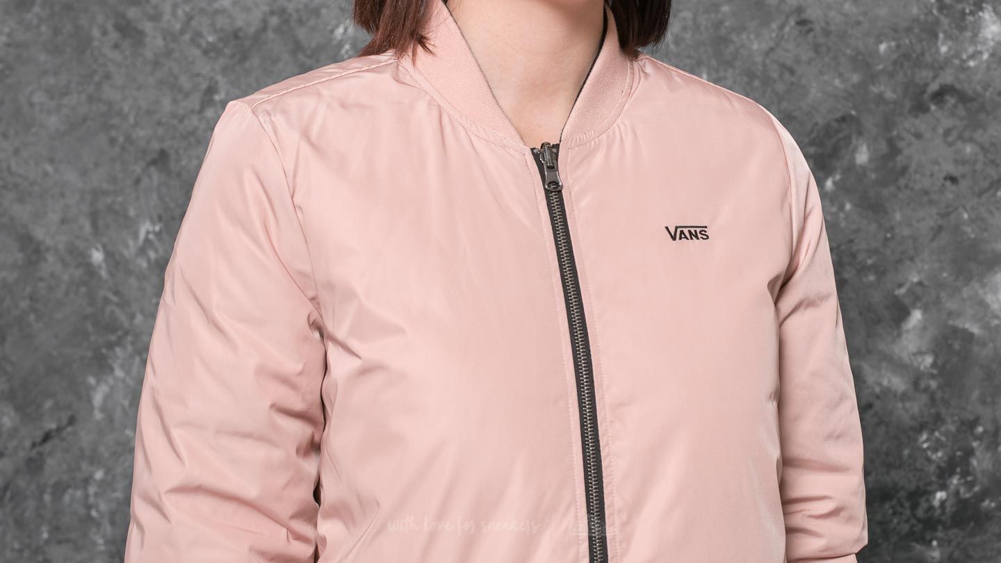 Bomber Jackets Vans Boom Boom Long Reversible MTE Jacket Mahogany Rose