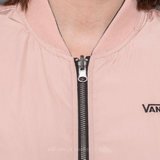 Vans pink bomber jacket new arrivals