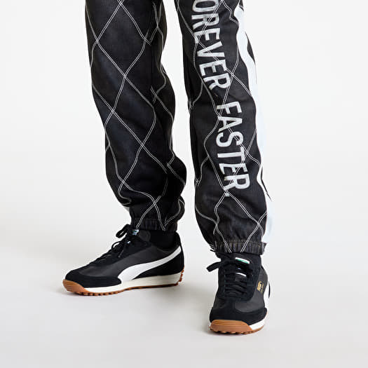Distressed track pants clearance
