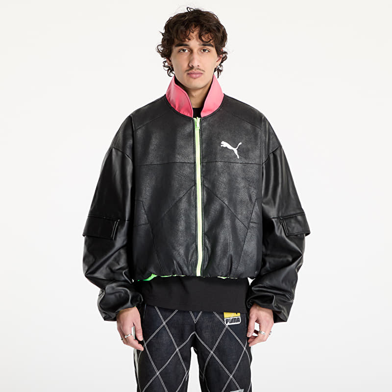 PUMA X A$AP ROCKY Pleather Jacket Puma Black | Footshop