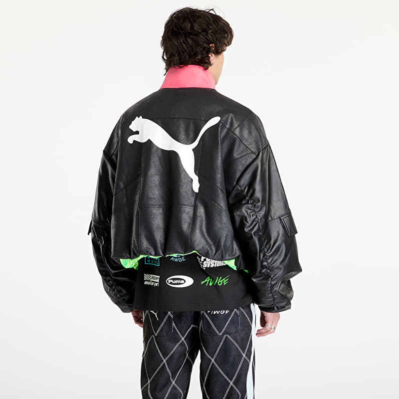 Men's jackets PUMA X A$AP ROCKY Pleather Jacket Puma Black