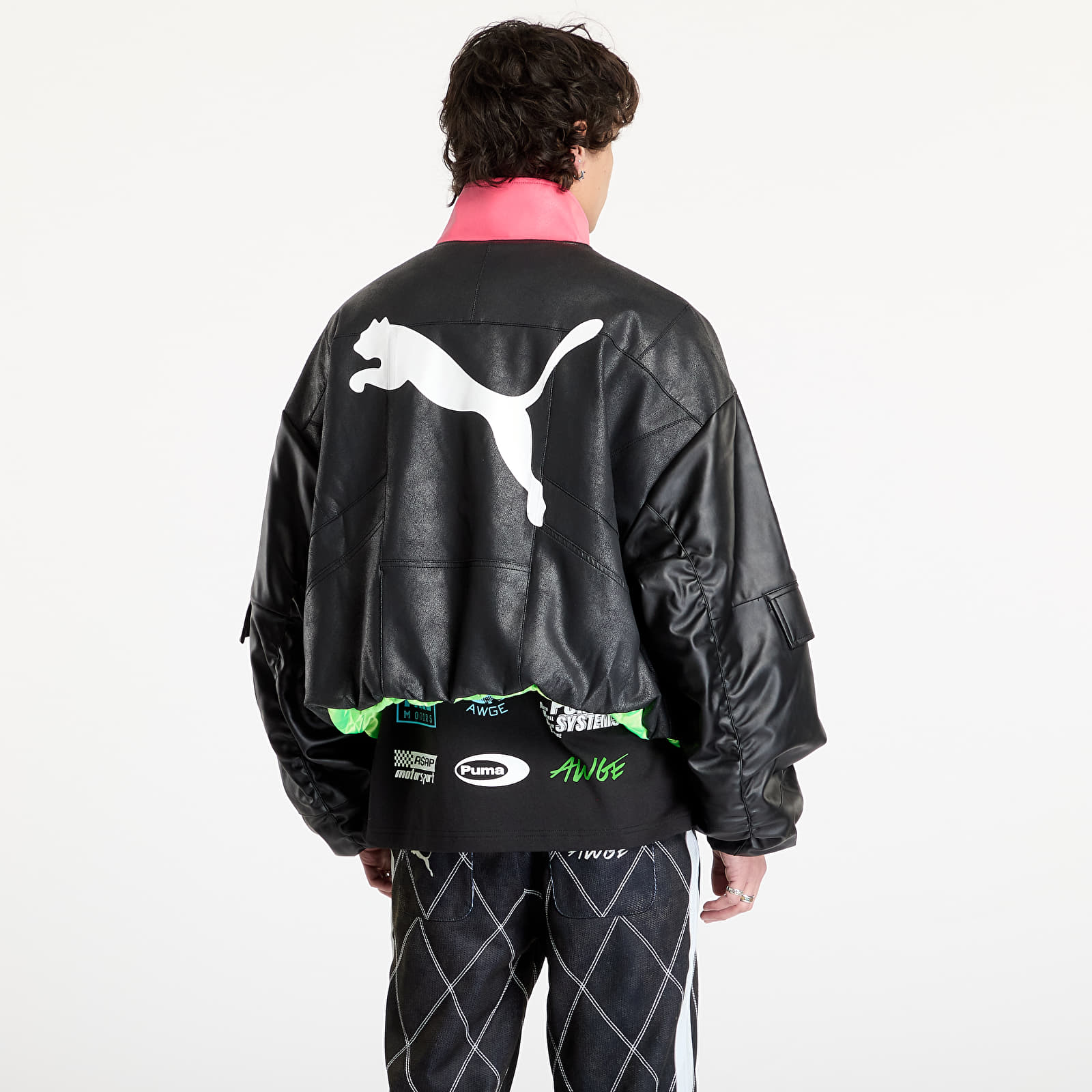 Мъжки якета PUMA X A$AP ROCKY Pleather Jacket Puma Black