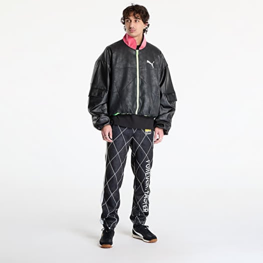 Men s jackets PUMA X A AP ROCKY Pleather Jacket Puma Black Footshop