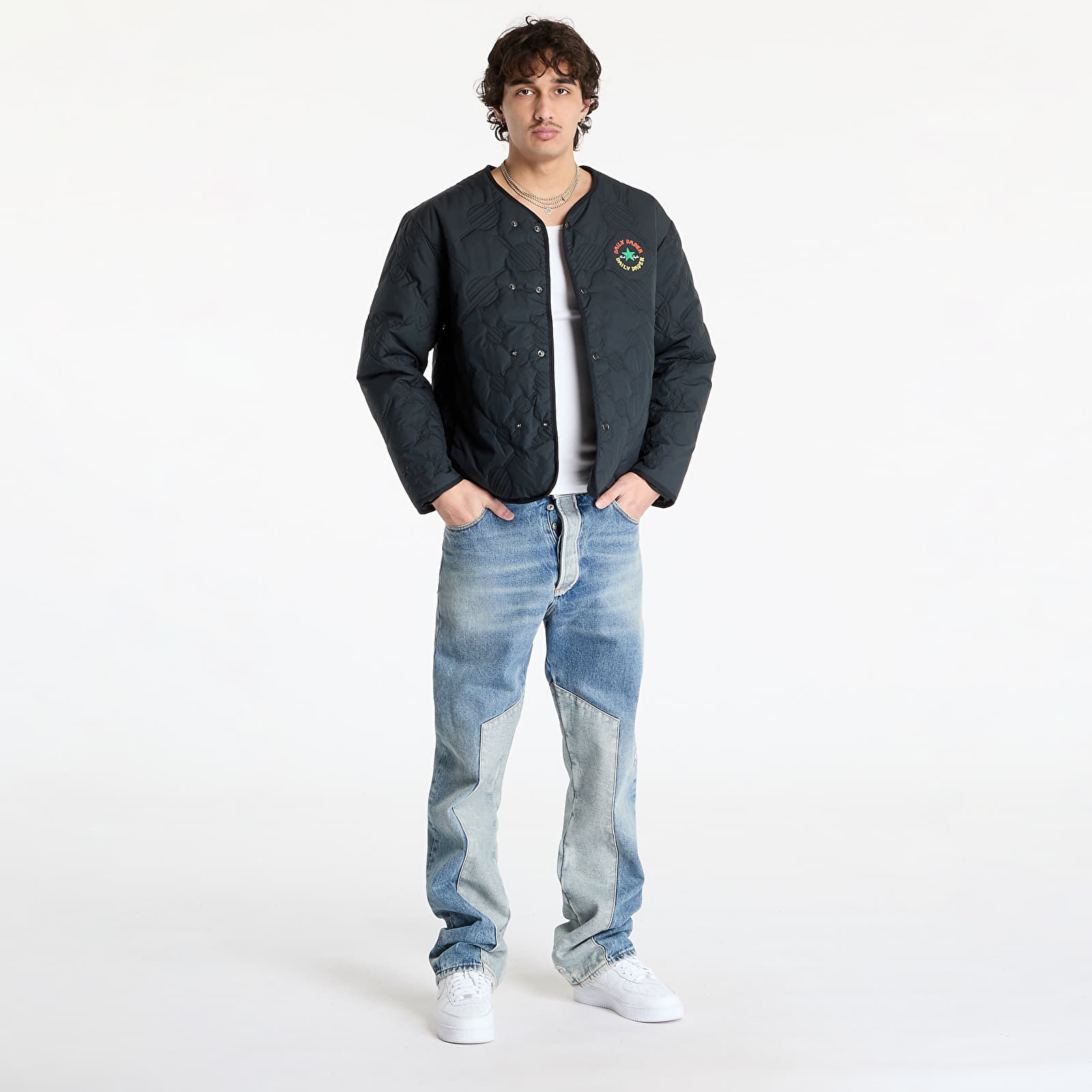 Jakas Converse x Daily Paper Malden Liner Jacket Black
