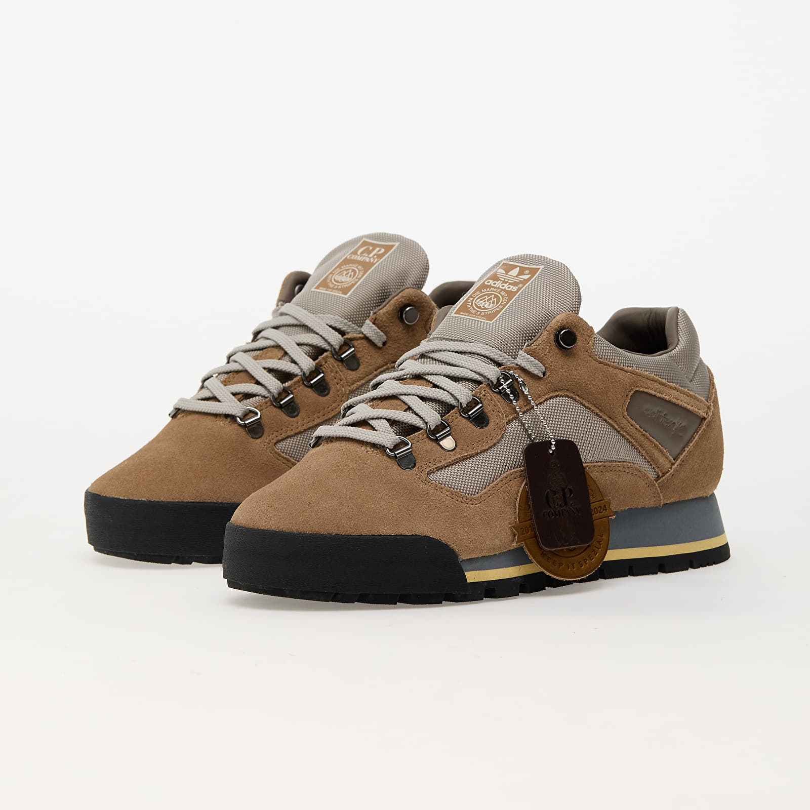 Men's shoes adidas x C.P. Company Helvellyn Spzl Cardboard/ Light Brown/ Utility Grey