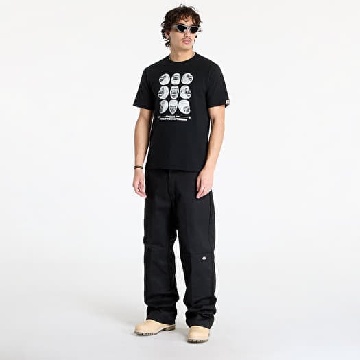 A BATHING APE クロップドTシャツ ブラック AAPE BY *A BATHING APE® クロップド Tシャツ | ブラック