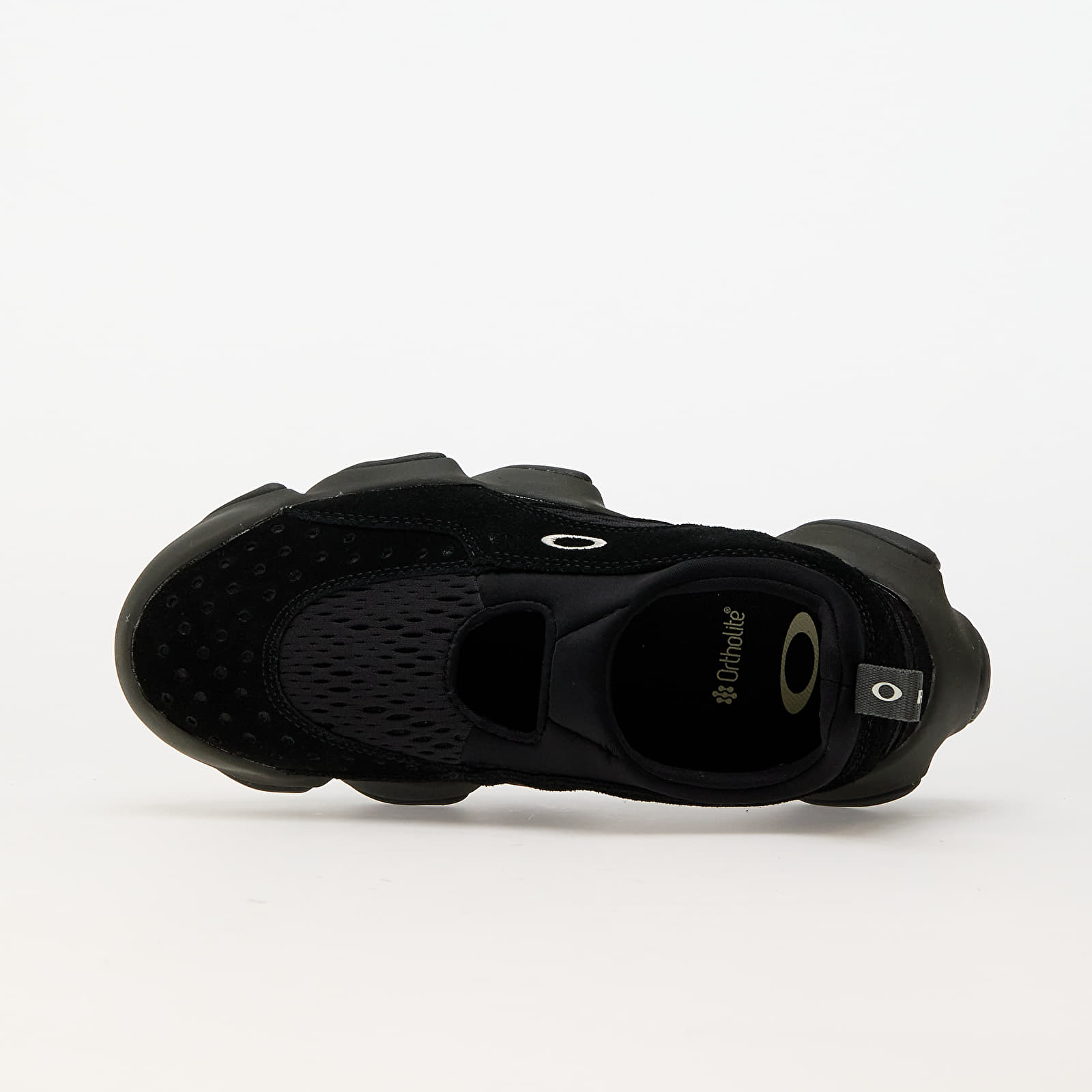 Pánské tenisky a boty Oakley Factory Team Suede Flesh Sandal Black