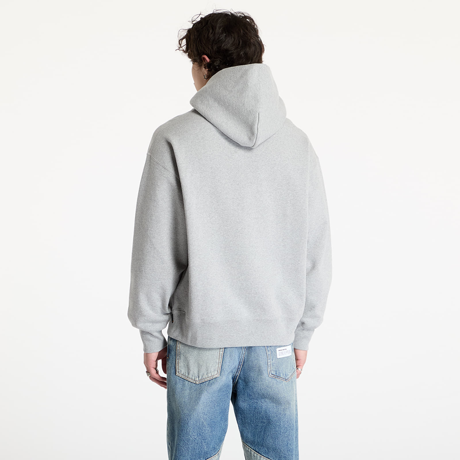 Mikiny A BATHING APE Polygon Relaxed Fit Pullover UNISEX Hoodie Gray