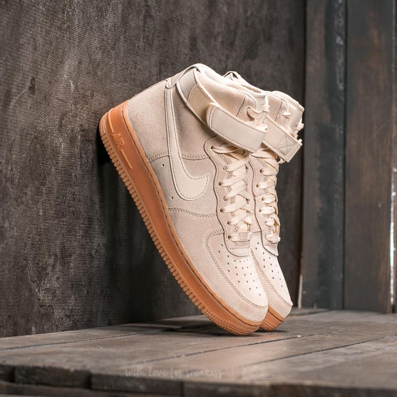 Nike Air Force 1 High ´07 LV8 Suede Muslin/ Muslin-Gum Med Brown