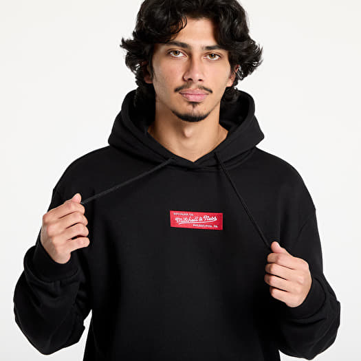 Men's hoodies Mitchell & Ness Branded M&N Box Logo Hoodie Black
