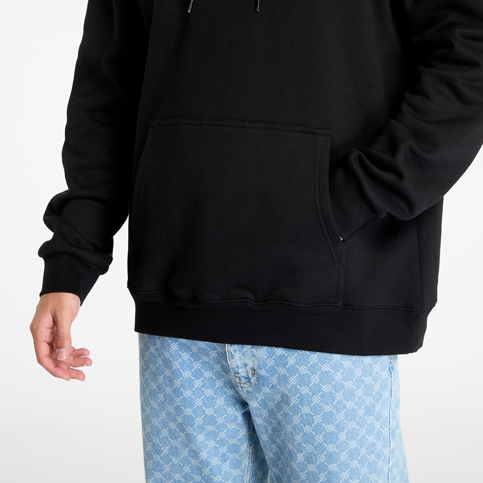 Vīriešu kapuces Mitchell & Ness Branded M&N Box Logo Hoodie Black