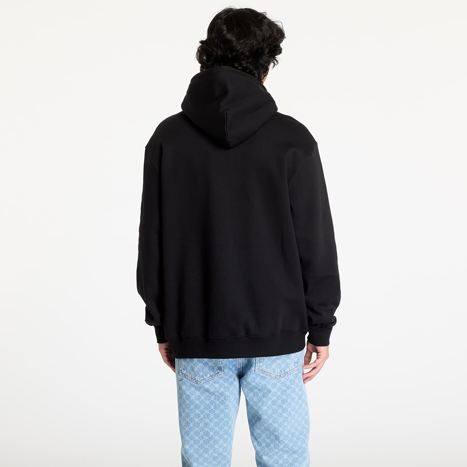 Vīriešu kapuces Mitchell & Ness Branded M&N Box Logo Hoodie Black