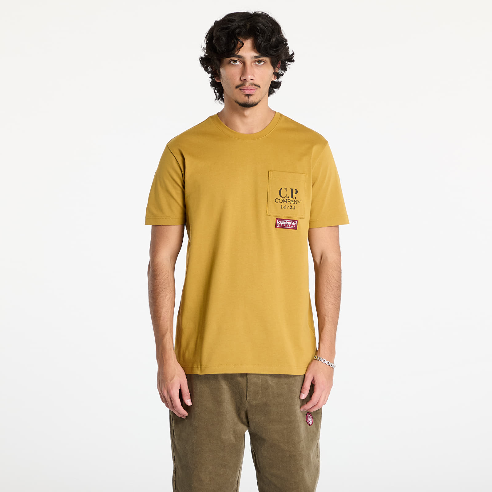 T-skjorter adidas x C.P. Company Spezial Pocket Tee Preloved Brown