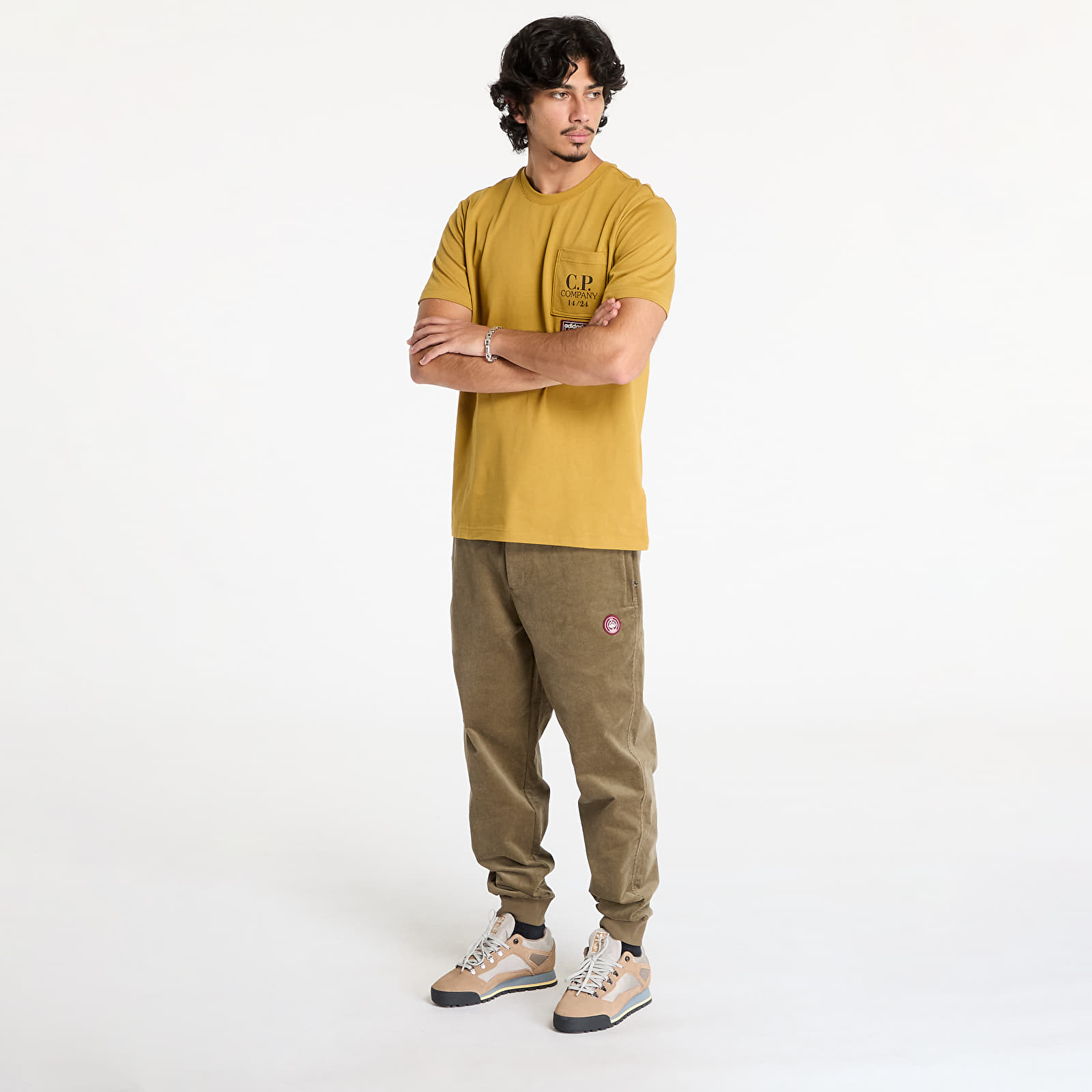 T-skjorter adidas x C.P. Company Spezial Pocket Tee Preloved Brown
