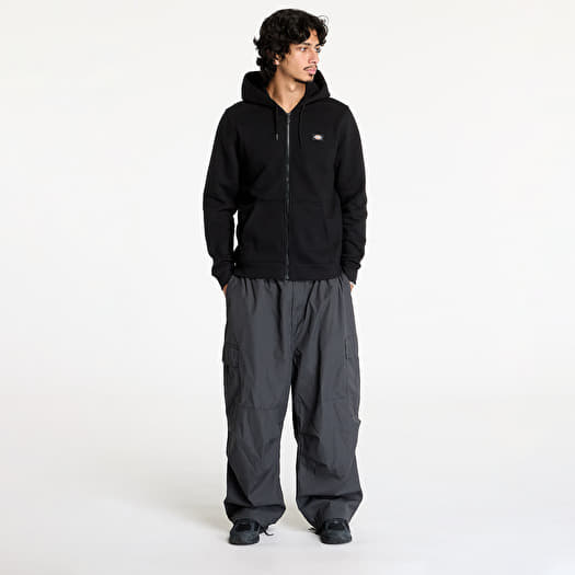 Sweat à Capuche Polaire Dickies Homme - Noir, Taille S, Fermeture éclair - Très Bon état