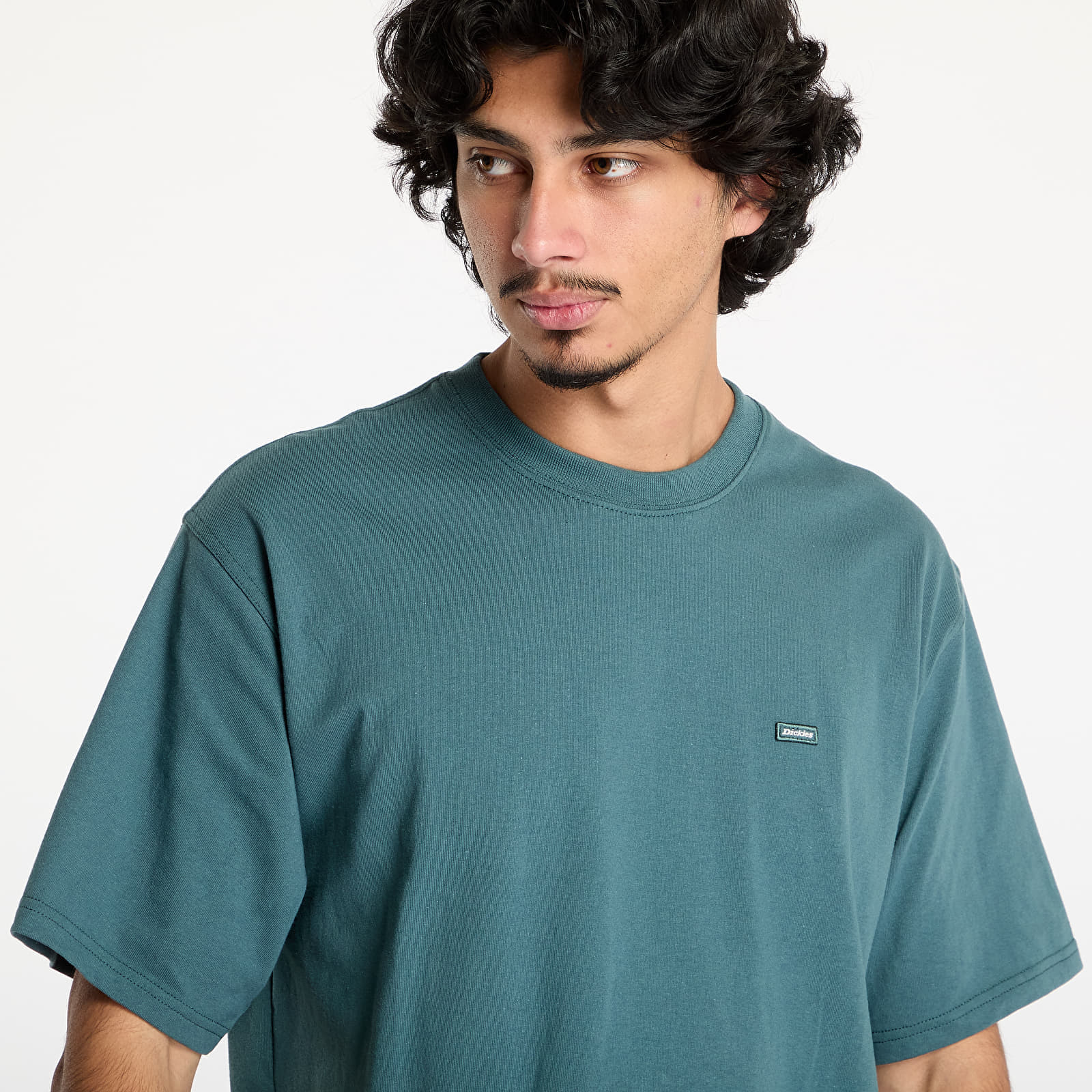 Tricou Dickies Clancy Heavyweight Short Sleeve Tee Lincoln Green - 1 | YEO