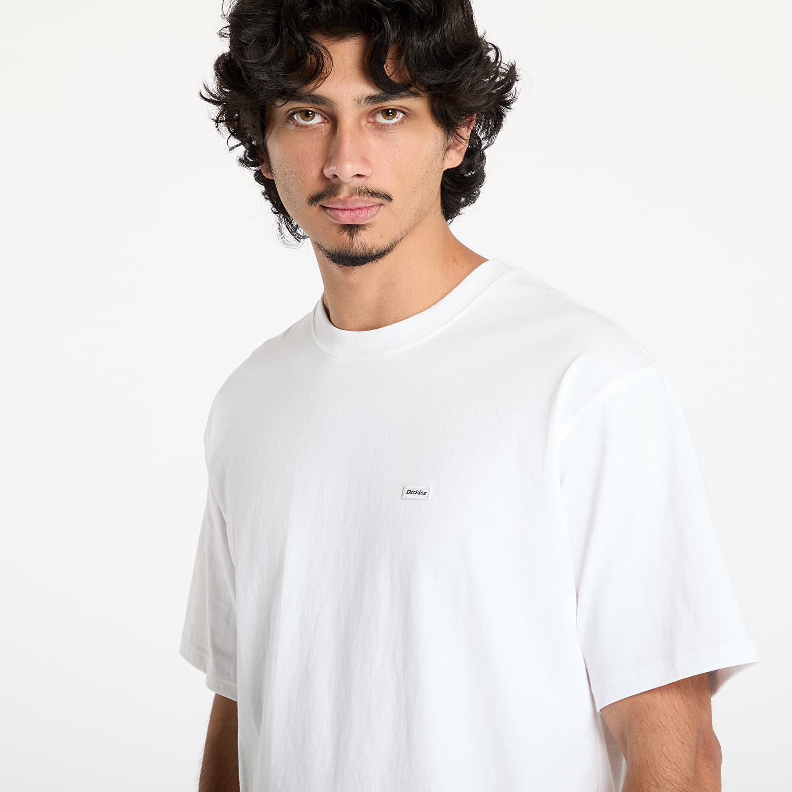 Trička Dickies Clancy Heavyweight Short Sleeve Tee White