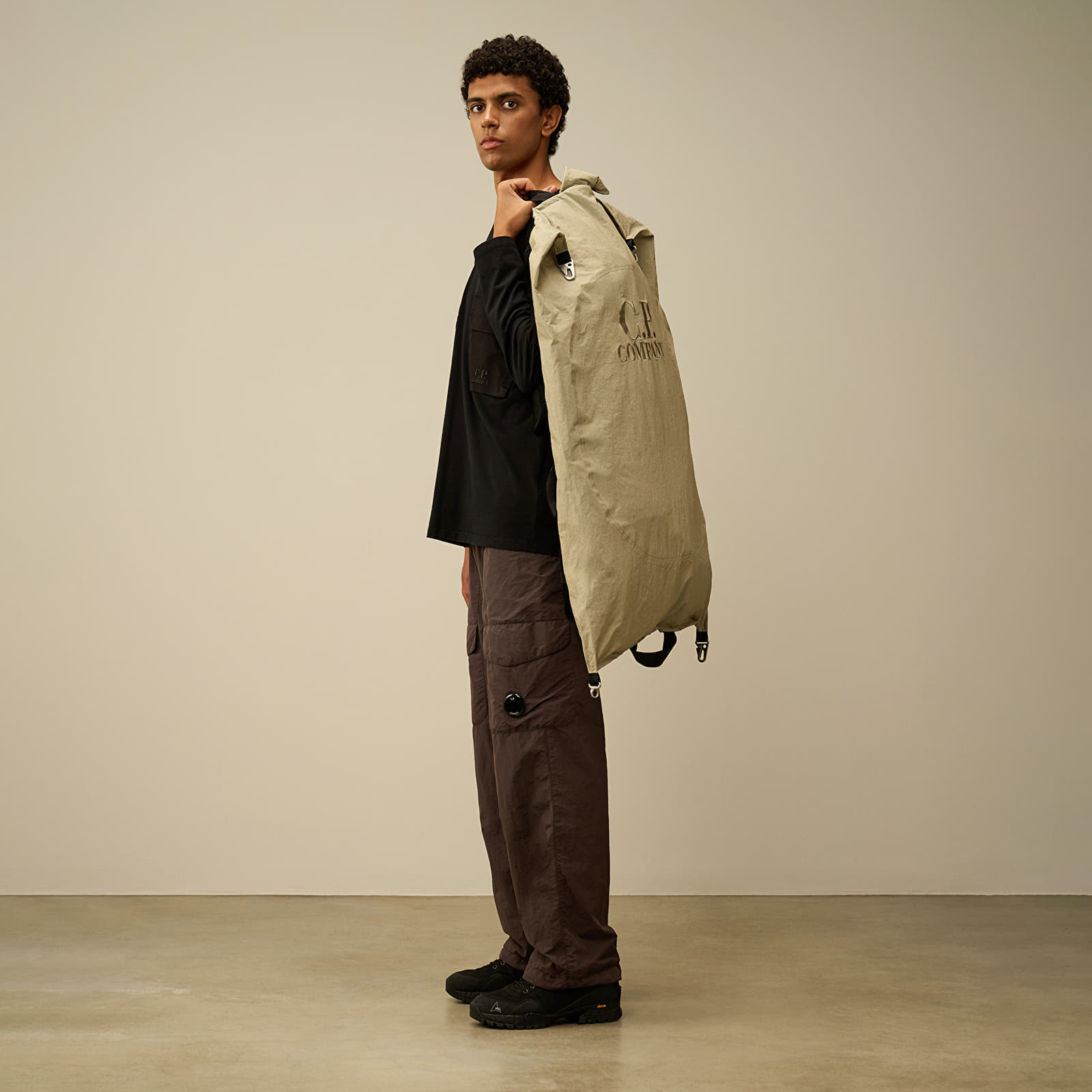 Rucksäcke  C.P. Company Plain Paper Touch Backpack Vintage Khaki