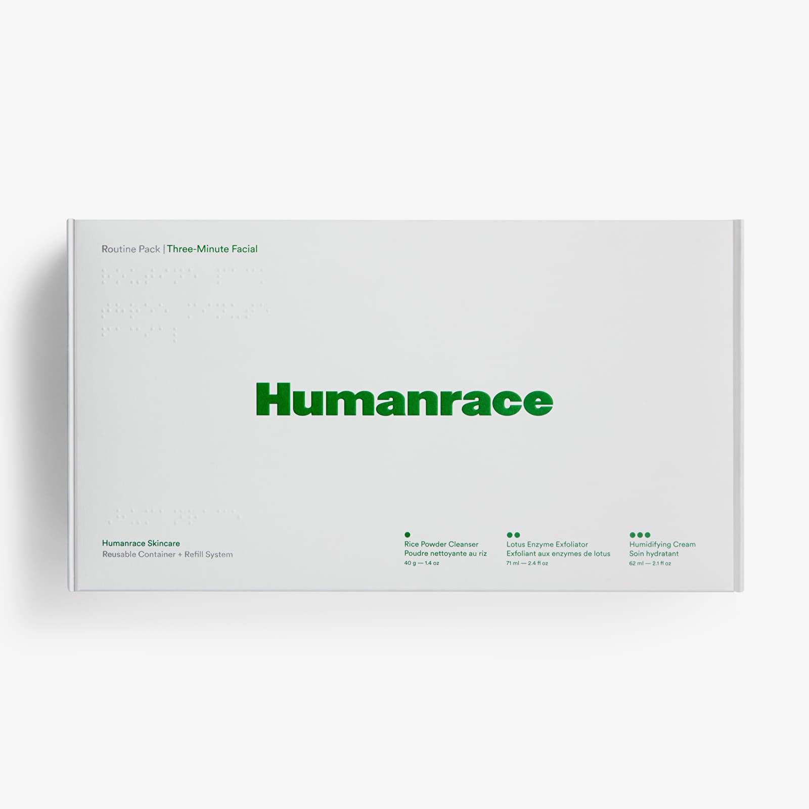 Other accessories Humanrace Routine Pack: Three Minute Facial