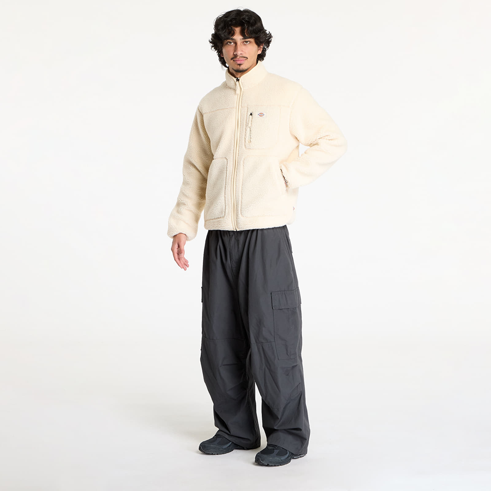 Hanorace pentru bărbați Dickies Mount Hope Fleece Whitecap Gray