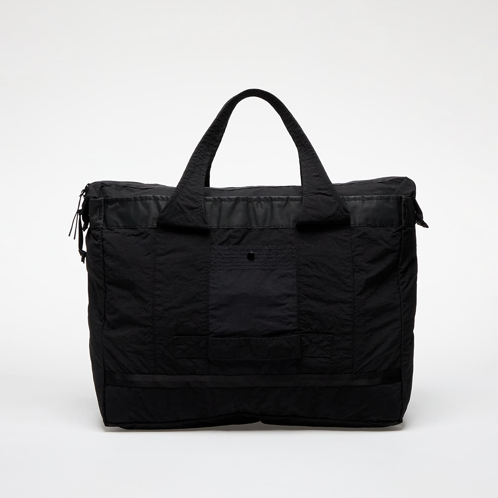 Tašky přes rameno C.P. Company Plain Paper Touch Duffel Bag Black