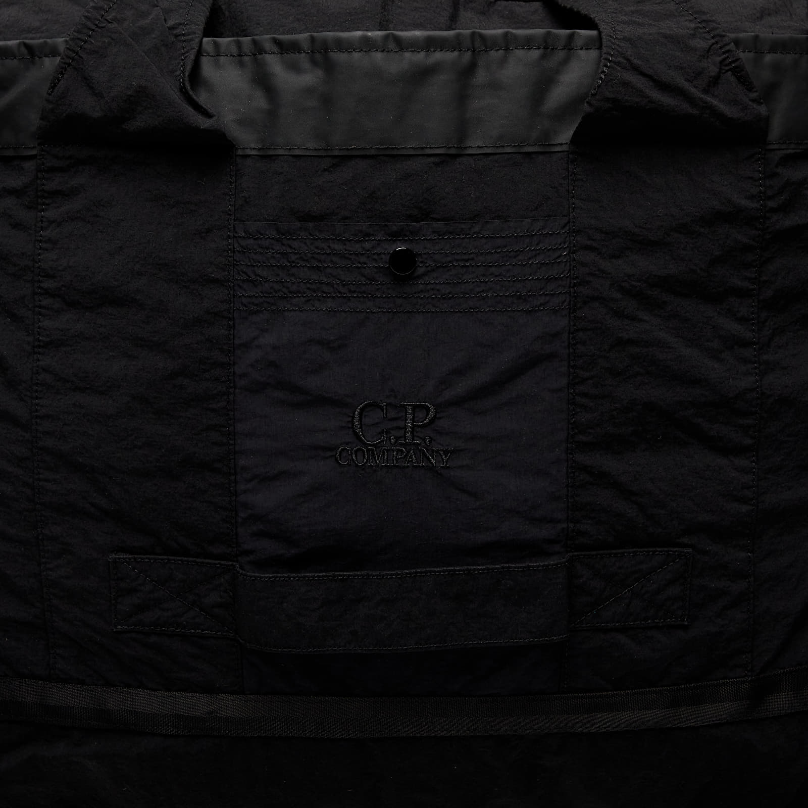 Tašky přes rameno C.P. Company Plain Paper Touch Duffel Bag Black