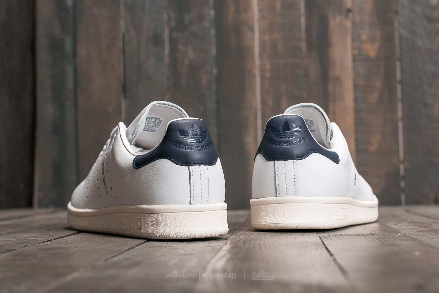 Zapatillas Hombre adidas STAN SMITH Ftwr White/ Ftwr White/ Noble Ink F17