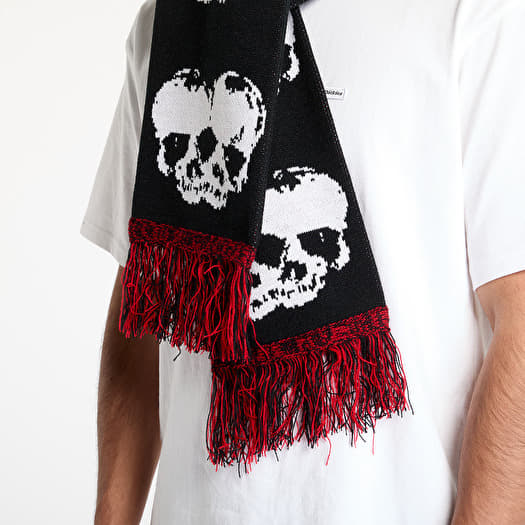 PLEASURES Skull Scarf Black | Footshop