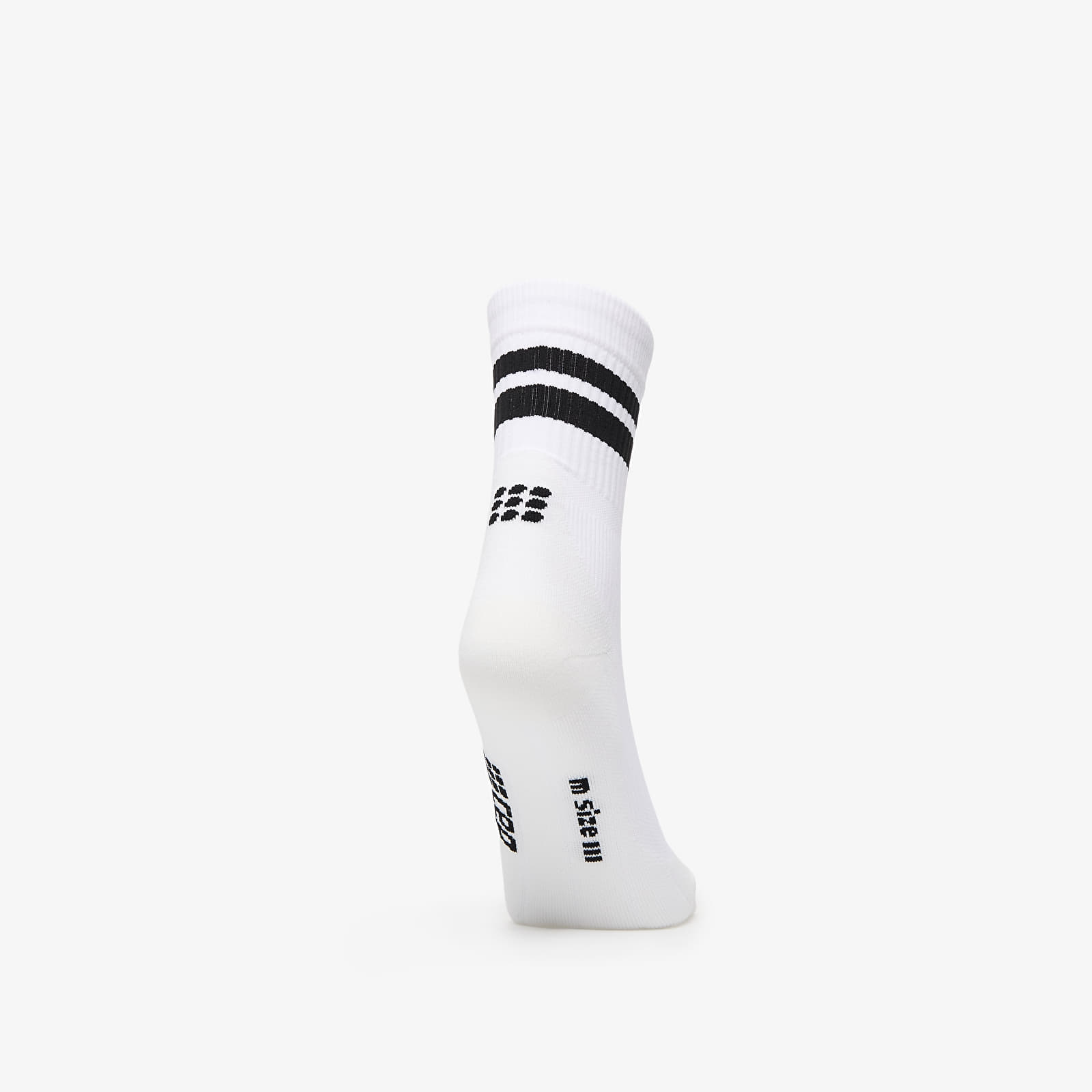 Skarpetki CEP 80's Mid Cut Compression Socks White/ Black