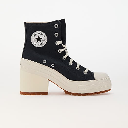Men s shoes Converse Chuck 70 De Luxe Heel Platform Shadow Woods Egret Black Footshop