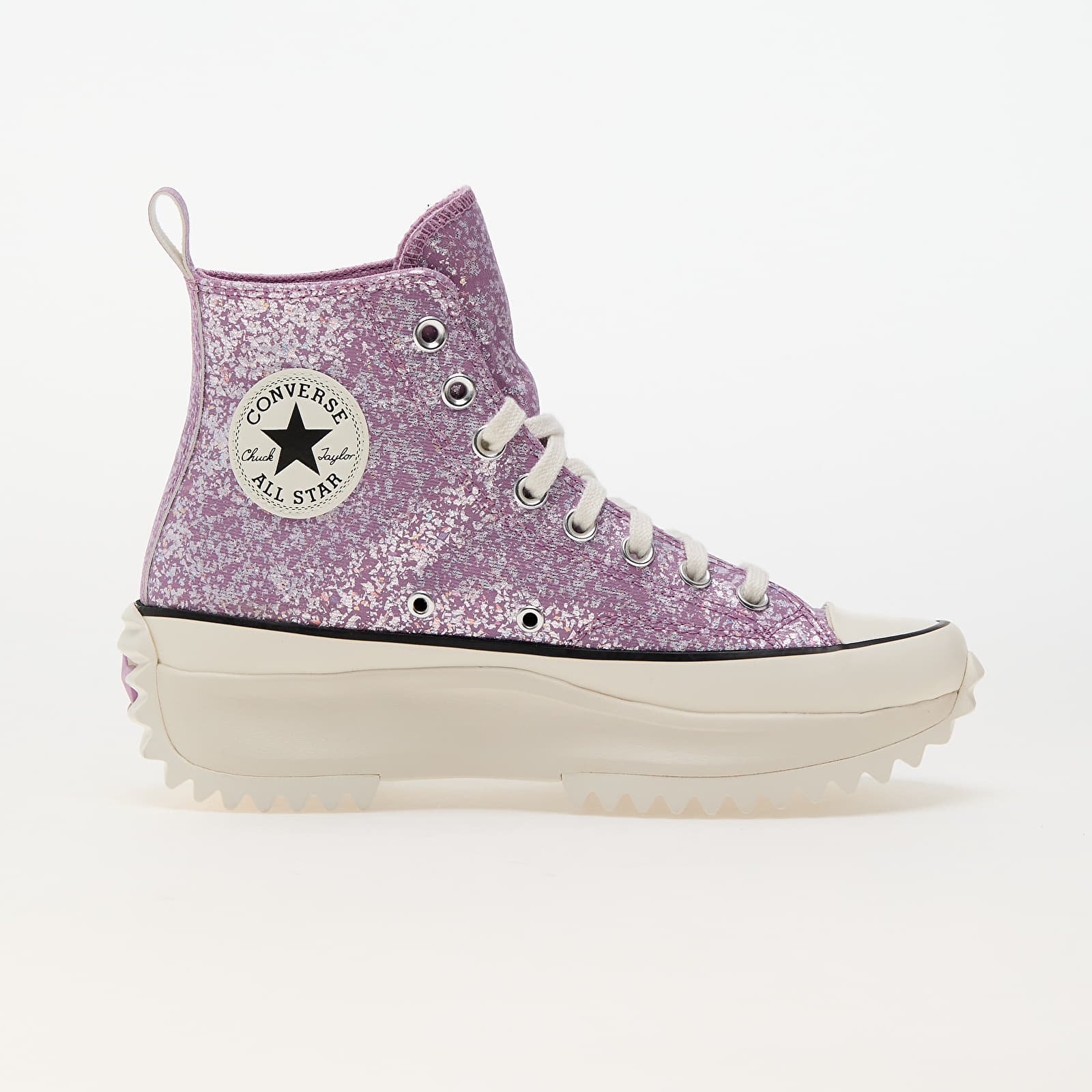Férfi cipők Converse Run Star Hike Platform Glitter Classic Amethyst/ Egret/ Black