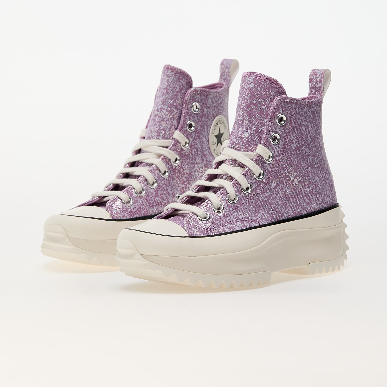 Férfi cipők Converse Run Star Hike Platform Glitter Classic Amethyst/ Egret/ Black