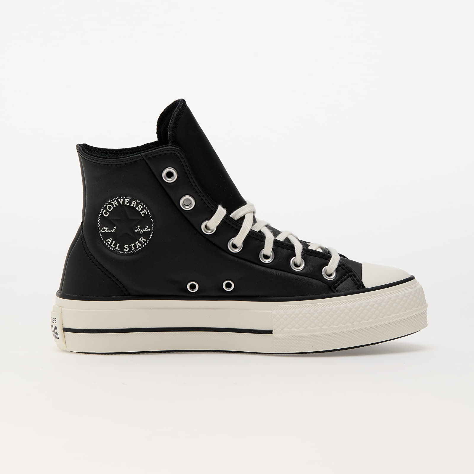 Damen Sneaker und Schuhe Converse Chuck Taylor All Star Lift Platform Puffed Up Black Egret Black Footshop
