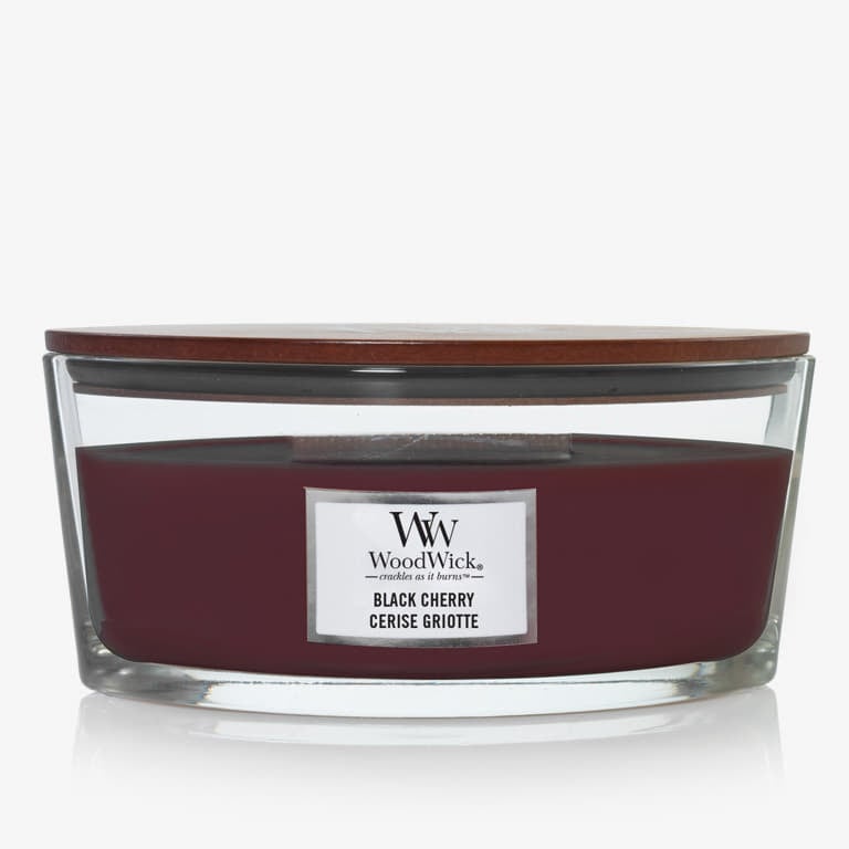 Inne WoodWick Elipse Candle - Black Cherry