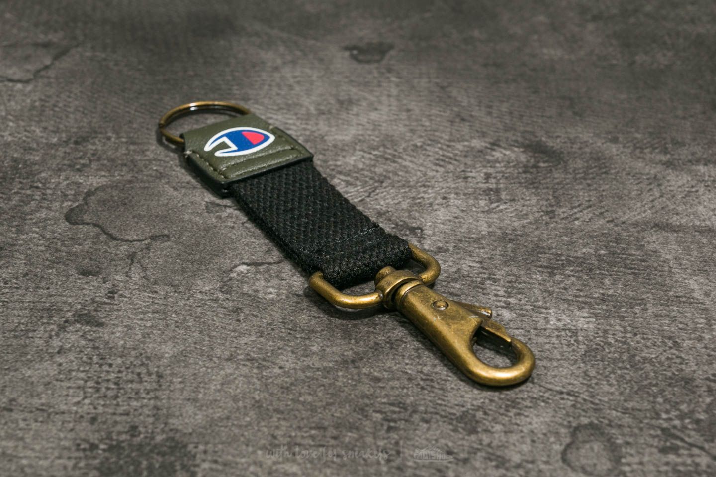 Mados aksesuarai Champion Key Ring Forest Green/ Black