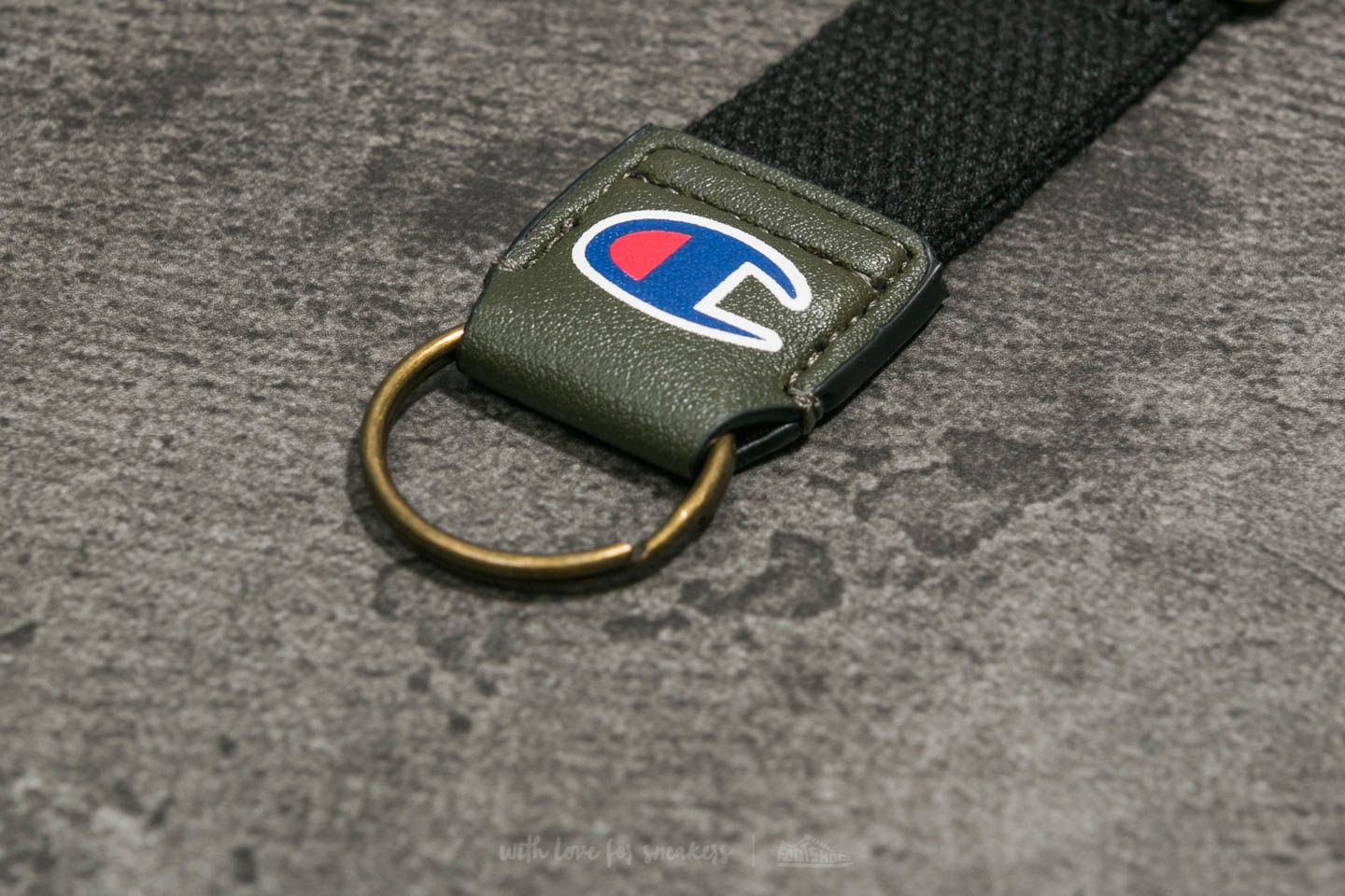 Mados aksesuarai Champion Key Ring Forest Green/ Black